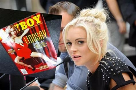 lindsay lohan nude leaks|Lindsay Lohans Full Nude Playboy Spread Leaks Online